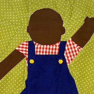 Eli Boy Foundation Paper Piecing Pattern PDF Download