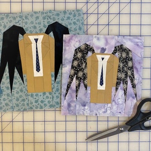 Castiel Foundation Paper Piecing Pattern PDF Download