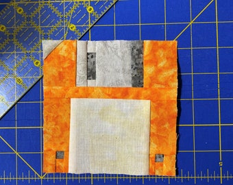 Floppy Disk Foundation Paper Pieceing Schnittmuster PDF Download
