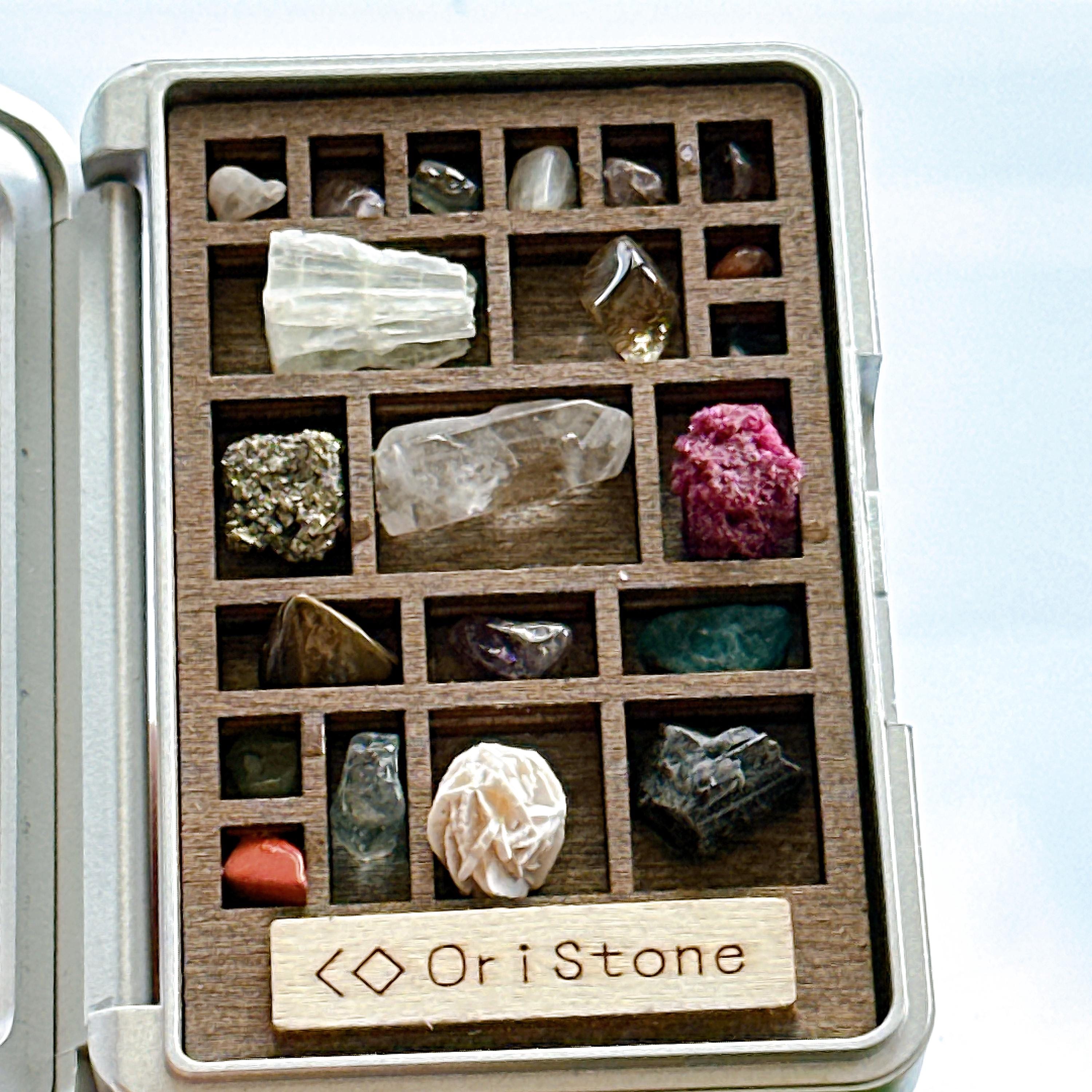 Mini Stones Collection of Mini Gemstones | Natural Crystals & Healing Stones Set ...