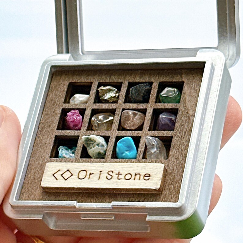 Mini Stones Collection of Mini Gemstones | Natural Crystals & Healing Stones Set ...
