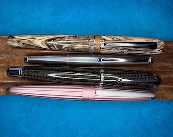 Yafa Brands Füllfederhalter Bundle- Monteverde und Diplomat- Medium und Oster Flex Federn