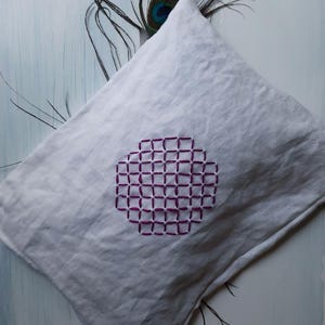Handgemaakt kruidenaromatherapiekussen met biologische lavendel en rozemarijn Zelfzorg, pijnverlichting, ontspanning, slaapmiddel, duurzaam