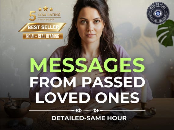 Message From Your Deceased Loved Person, Connect to Passed One, Relative and Ancestral Connection, Psychic Mediumship Reading
