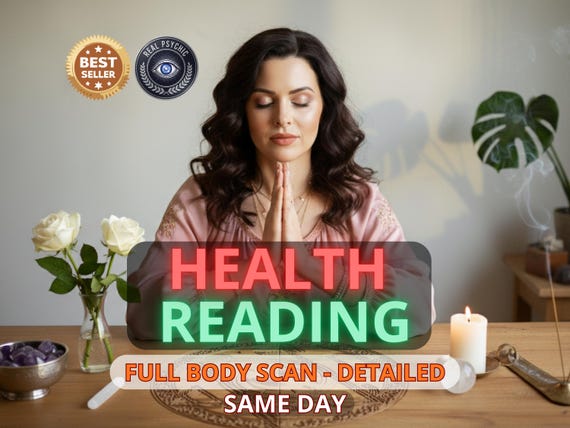 Spiritual Healing & Psychic Health Reading for Anxiety Mental Relief, Aura Scan, Chakra Balancing, Fatigue