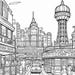 20 NYC Coloring Pages | Printable New York City Art | NYC Landmarks ...