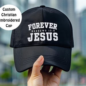Custom embroidery Christian hats snapback, Faith Christian hats for men classic dad hat, Christian hats for women classic baseball cap