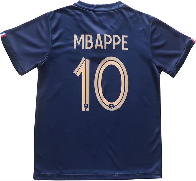 Mbappé #10 France Kids Football Kit – Full Set With Jersey, Shorts