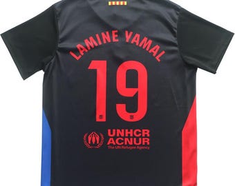 Lamine Yamal #19 Barcelona Kids Football Kit – Full Set with Jersey & Shorts  | Football Legend-Inspired Kids Kit!