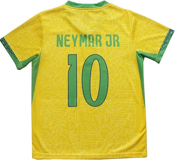 Neymar #10 Brazil Kids Football Kit - Jersey & Shorts Set - Etsy