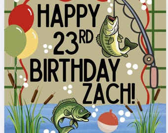 Fishing Banner Template