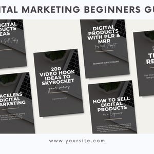 Passive Income eBook Bundle MRR // master resell rights, resell digital product, sell on etsy, PLR ebook, DFY ebook, private label rights
