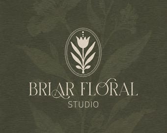 Semi Custom Logo Branding Kit for Florist, Real Estate, Interior Designers & Photographers