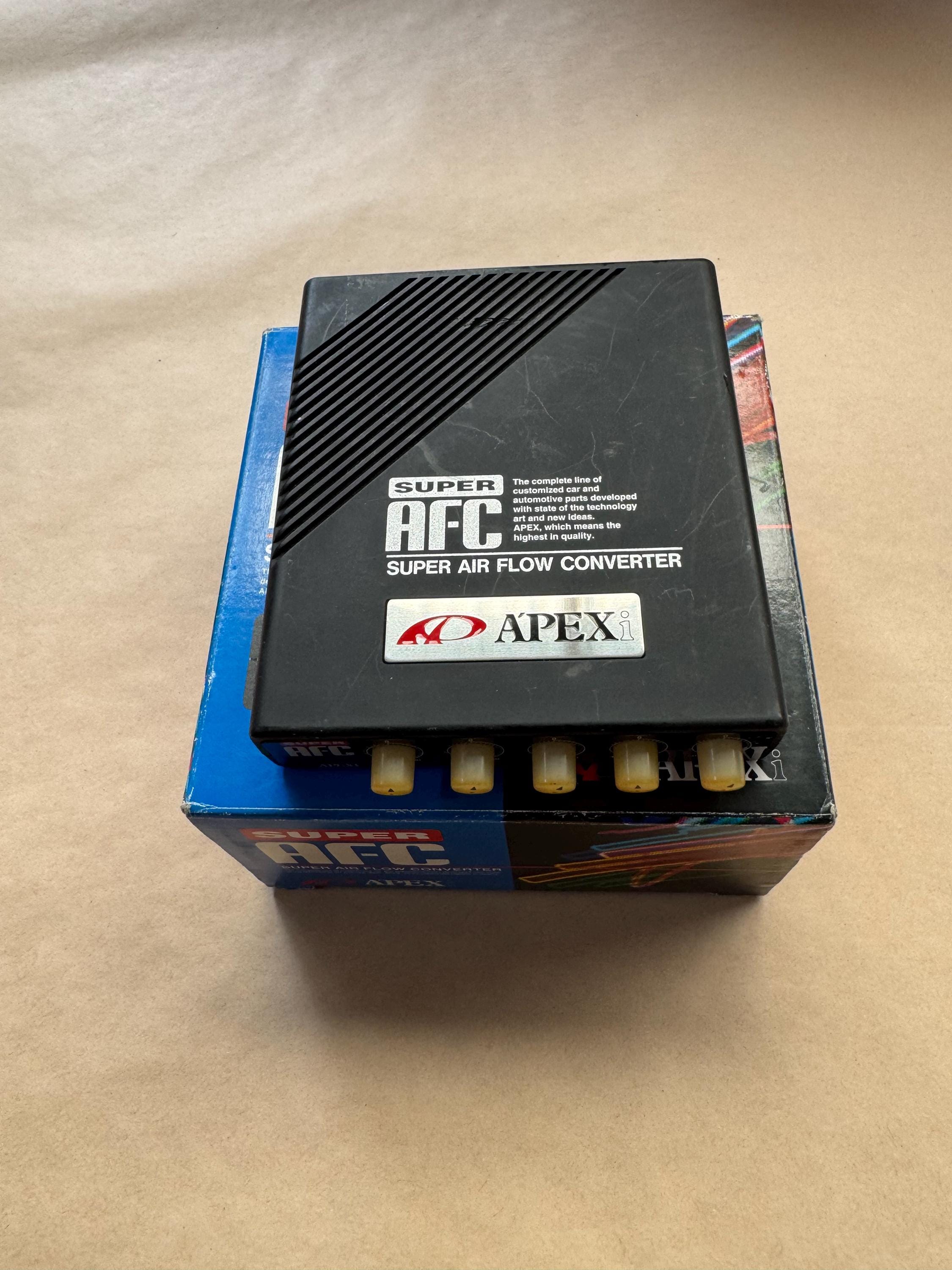 Apexi SAFC VINTAGE スーパーエアフローコンバーター（箱付き）テスト