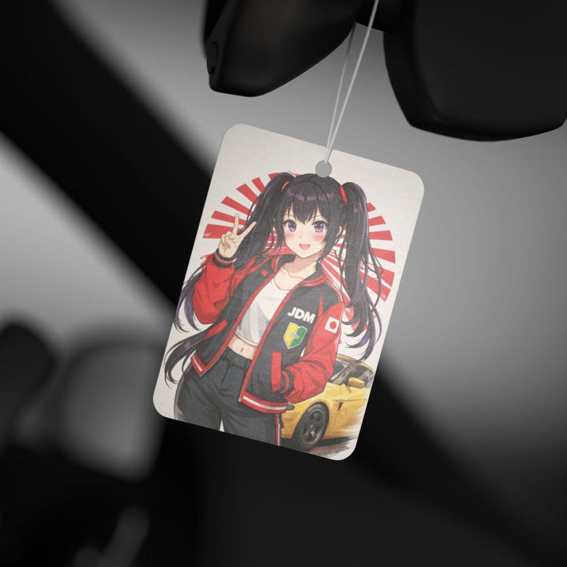 Anime Car R32 Anime Girl JDM Car Air Freshener | Skyline R32 R33 R34 Silvia S13 S14 ...