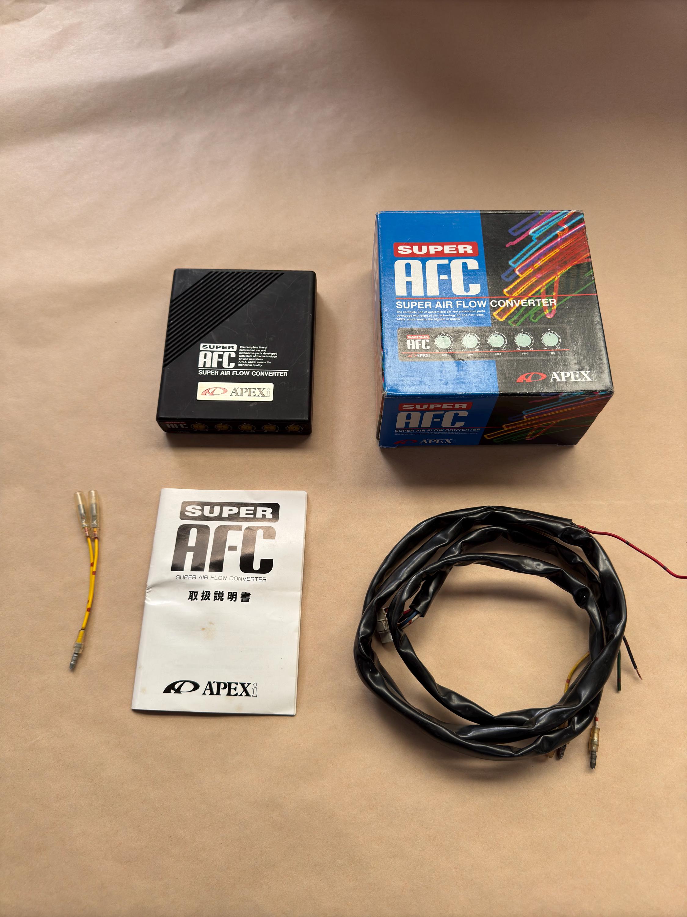 Apexi SAFC VINTAGE スーパーエアフローコンバーター（箱付き）テスト