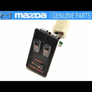 NEW - RX7 FC RH Driver Side Power Window Switch (FB0566350A) Mazda Rx-7 oem jdm