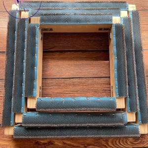 Punch needle frames 6X6 | 8x8 | 10x10 | 12x12 (inside frame measurements) Pine wood