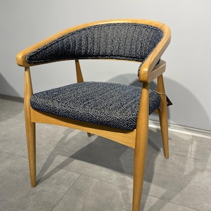 Modern Luxury Living Room Chair, Comfortable Handmade Living Room Chair, Office Working Chair, Dining Chair, Walnut Wood