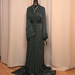 Green Dress Nikkah - Etsy