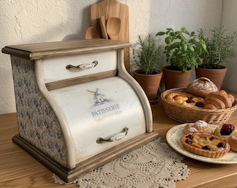 bread パンケース リンカーン　ビューティーウェア　ヴィンテージ　ブリキ Vintage Copper Bread Box, Lincoln Beautyware - Etsy