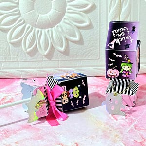 Vorlage oder Schnittschablone für TUTSI POP PALETTE oder Cake Pop, Candy Popsicles, Ferrero-Schokolade