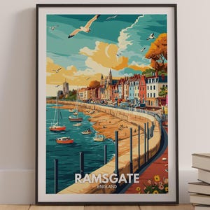 Ramsgate print - Ramsgate poster - Ramsgate wall art - England art prints
