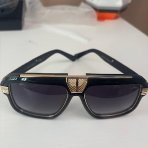 Sunglasses Cazal Vintage Gold - Etsy