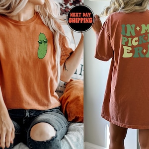 In My Pickle Era Sweatshirt,Pickle Crewneck Sweatshirt,Canning Shirt,Pickle Lover shirt,Funny Pickles Shirt,Pickle Gift Shirt,Retro Pickle