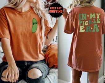 Pickle Lover-tröja, retrostil, mysig rund halsringning (unisex S-XL),