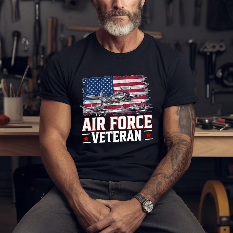 a man with a beard sitting in front of a table