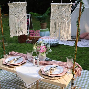 picnic table,patio table, beach table, party table, outdoor table,low seat table,camp table, boho table