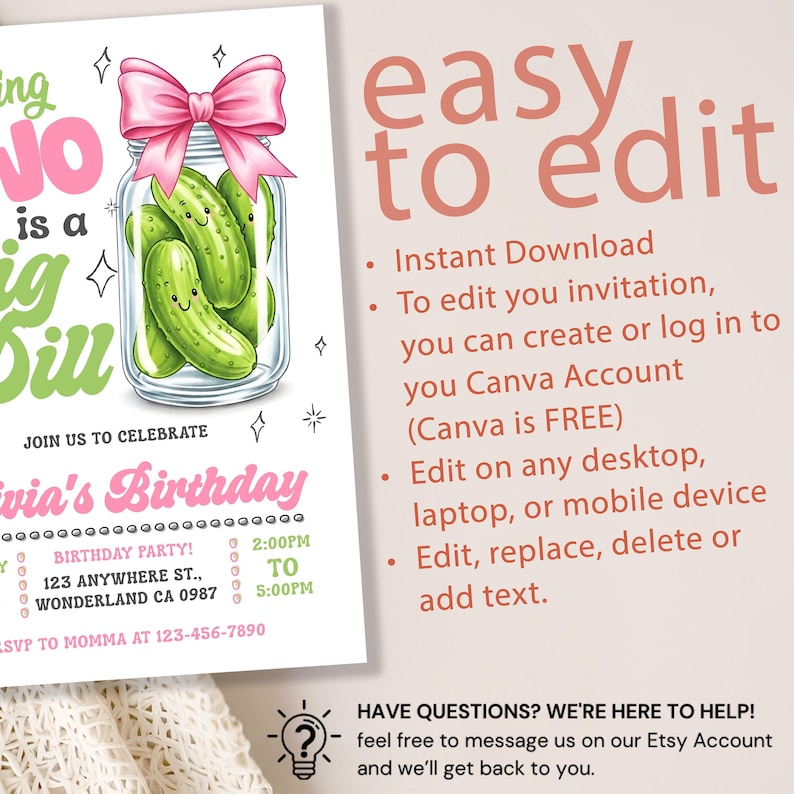 pickle jar party,turning two invite,two cool invite,pickle invite,2nd birthday pickle,big dill birthday,pickle invitation,a big dill invite,pickle party theme,modern kids birthday,pickle birthday,retro pickle invite,funny toddler invite,Pickle invitation,pickle jar party,girl first invite,pickle kids invite,kids pickle invite,pickle invitation,a big dill invite,big dill invitation,pickle dill birthday,second birthday,girl pickle invite,girl birthday invite,first birthday,editable canva