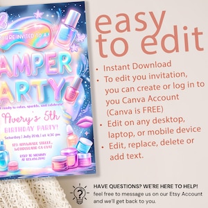 Makeup Birthday,Glow Spa Party,Glow Makeup Party,Spa Party,Glitz and Glam Party,Neon Glow Spa Party,Spa Birthday Party,Neon Spa Party,Neon Glitz And Glam,Pamper Party,Canva Template,Girl Birthday Invite,Makeup Party, Makeup Birthday,Glow Makeup Party,Spa Party,Glitz and Glam Party,Neon Glow Spa Party,Spa Birthday Party,Neon Glitz And Glam,Pamper Party,invitation template,editable invitation,printable invitation,instant download,kids invite template,Canva Template