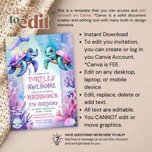 under the sea invite,mermaid invitation,turtle invitation,nautical invitation,Canva Template,sea turtle,turtles invitation,girls turtle party,Sea Turtle Birthday,Sea Turtle Party,Ocean Turtle Party,Under The Sea Party,Rainbow Sea Turtle