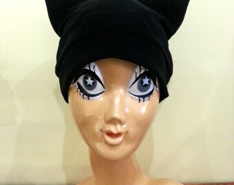 Velour Cat Ear Hat