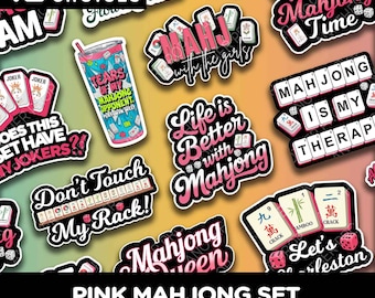 Accesorios para fotomatón de Mahjong: paquete de fiesta en tablero de espuma de PVC resistente