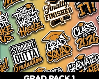 Class of 2026 Foam Board Photo Booth Props - Graduation Party
