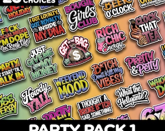 Funny Photo Booth Props: Party PVC Foam Signs