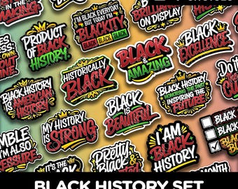 Black History Photo Booth Props: Bold, Uplifting Phrases for Celebrations