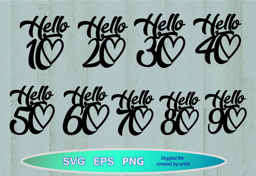 Hello 10 Hello 10 Svg, Hello 20 Svg, Hello 30 Svg, Hello 40 Svg, Hello 50 Svg ...