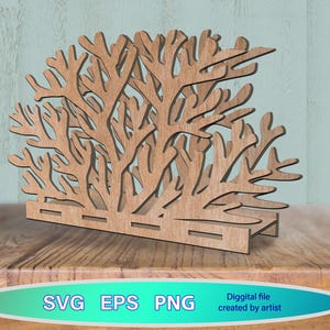 Serviettenhalter Laser Cut svg, Servietten svg, Design svg, Laserschnittdatei