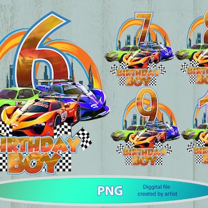 Geburtstag, Rennautos Geburtstag, Rennautos, Geburtstagskind, Geburtstag, Geburtstag, Geburtstag, Zahl 6 7 8 9 10, Sublimation