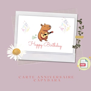 Carte anniversaire humour imprimable