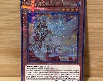Fallen of the White Dragon | 25th Secret Rare Quarter Century | Secret Common Starlight Orica Proxy Custom | Free Shipping