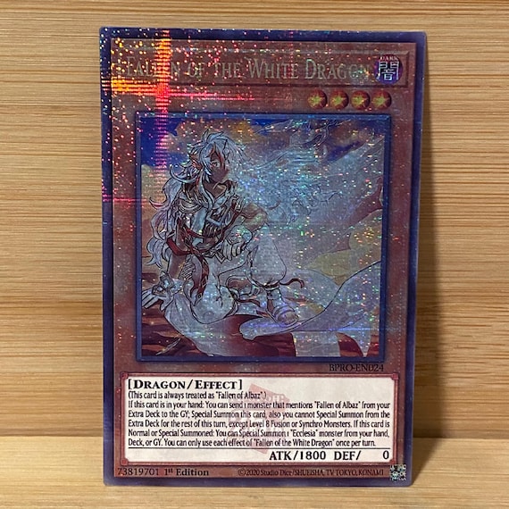 Fallen of the White Dragon | 25th Secret Rare Quarter Century | Secret Common Starlight Orica Proxy Custom | Free Shipping - Etsy Fallen of the White Dragon | 25th Secret Rare Quarter Century | Secret Common Starlight Orica Proxy Custom | Free Shipping - Etsy