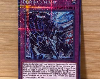 Dominus Spark | 25th Secret Rare Quarter Century | Starlight | Secret Ultra Common Orica Proxy Custom | Free Shipping