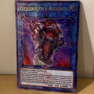 Fiendsmith&#39;s Requiem | 25th Secret Rare Quarter Century | Orica Proxy Custom | Free Shipping