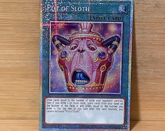 Pot of Sloth Starlight | 25th Secret Rare Quarter Century | Secret Ultra Common Orica Proxy Custom Rainbow 2.0 | Free Shipping