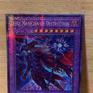 Magicien noir de la destruction | 25e secret rare quart de siècle | Secret ultra commun Orica proxy personnalisé | Livraison gratuite image 5